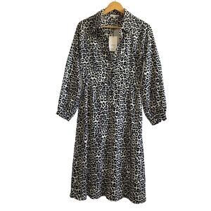 Spirit Of Grace Animal Print Dress Size Medium NWT